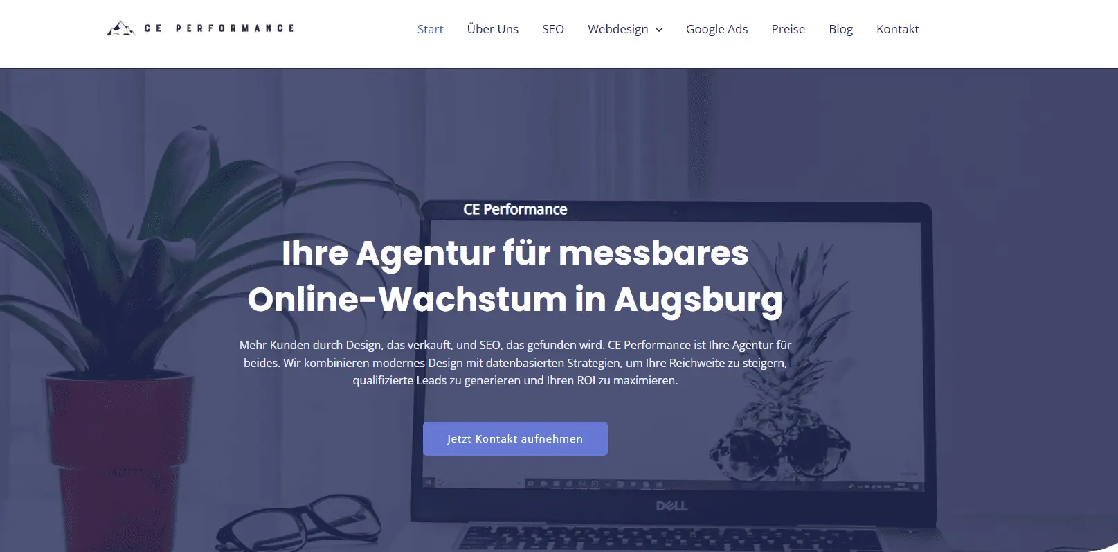 CE Performance – Website Referenz von H&C Digital