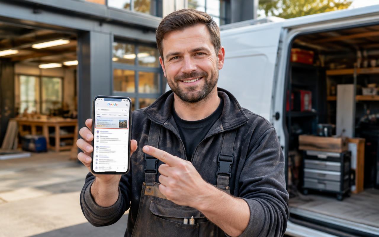 SEO für Handwerker 2026: So gewinnen Sie Aufträge über Google