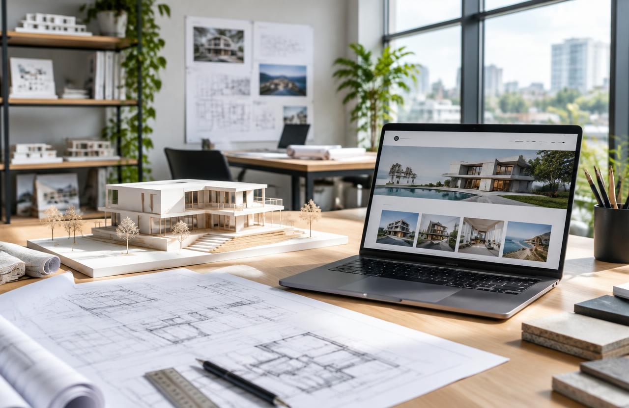 Webdesign für Architekten – Portfolio-Website für Architekturbüros
